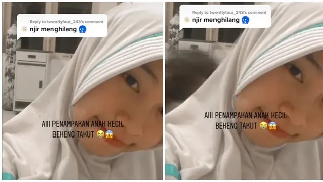 Viral Penampakan Jelas Anak Kecil Sedang Berlari Ini Bikin Merinding