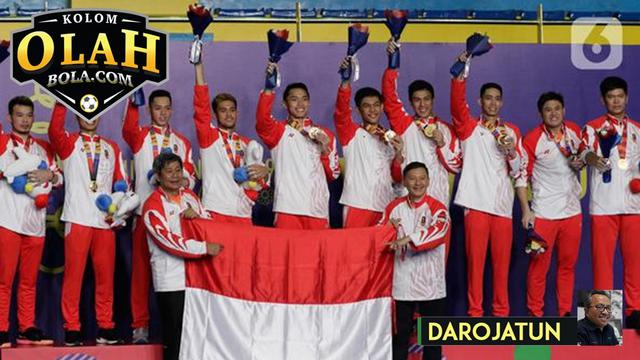 Tim Bulutangkis Beregu Putra Raih Medali Emas
