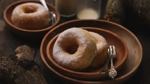 donat empuk tanpa telur