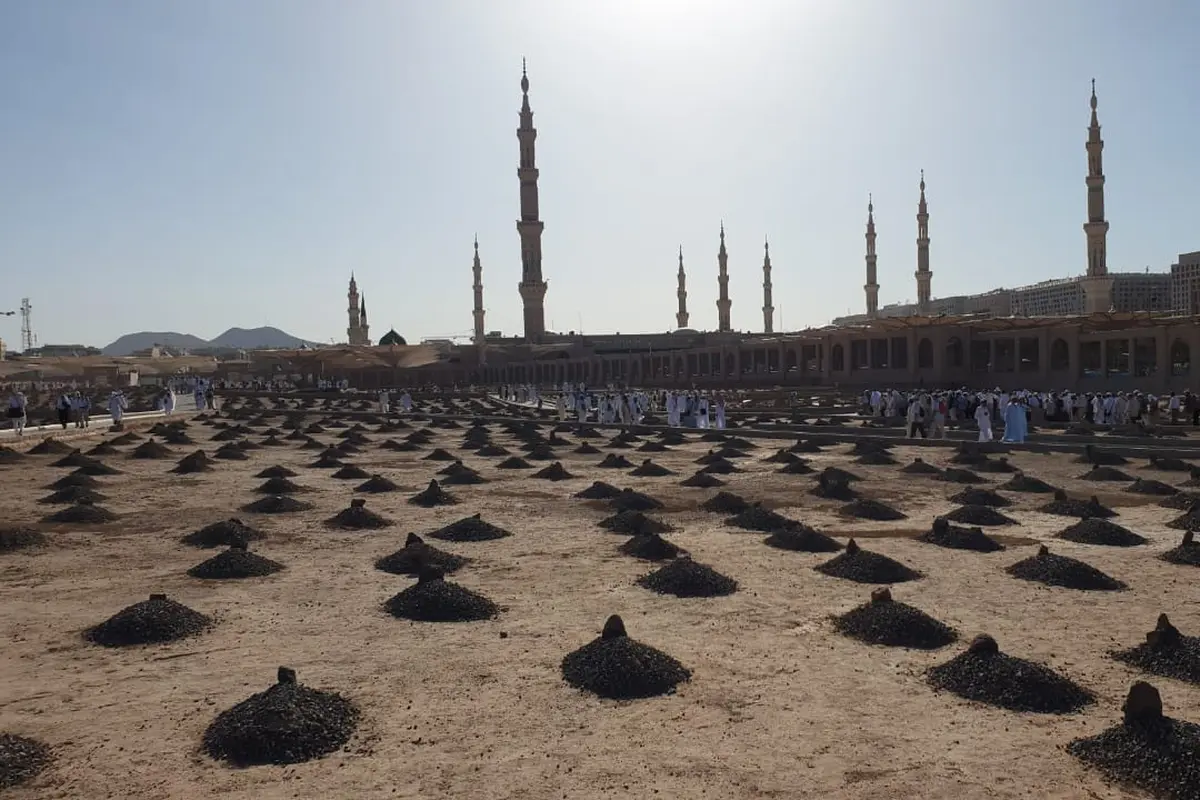 Makam Baqi di Madinah menjadi salah satu lokasi pemakaman jemaah haji di Tanah Suci. Deny/MCH