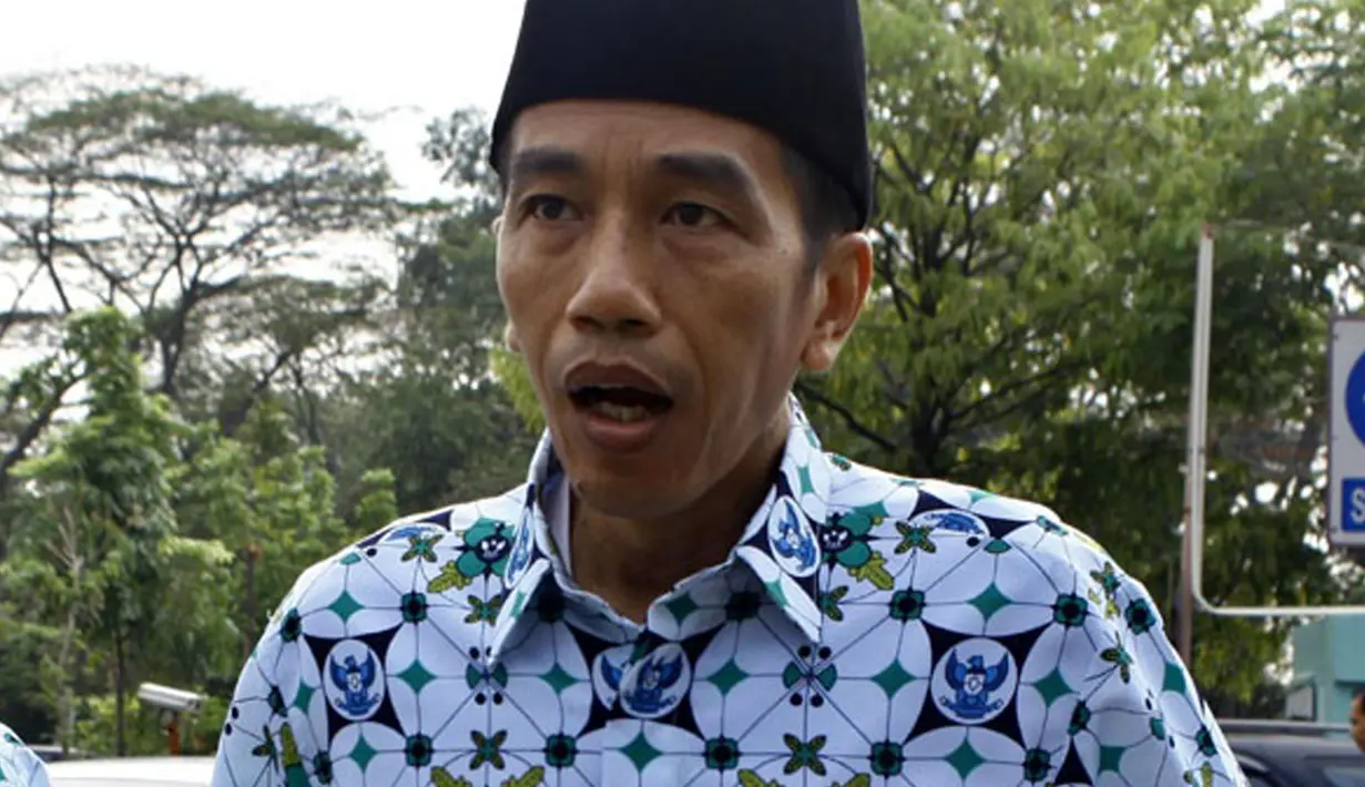 Hmmm, apa yang bikin Pak Jokowi tercengang ya? (Istimewa)