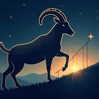 logo ramalan zodiak capricorn (sumber: AI generated)