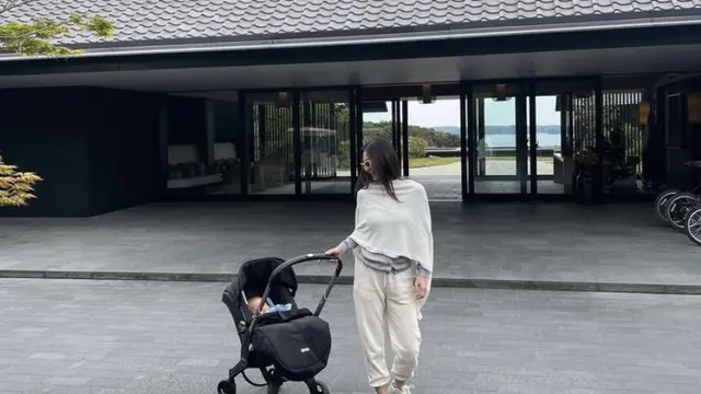 Potret Nadia Saphira Liburan di Jepang bersama anaknya, credit: Instagram (@nadsap)