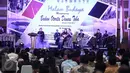 Acara 'Malam Budaya Menyongsong Badan Otorita Danau Toba' di Jakarta, Rabu (25/5). Acara itu memperkenalkan badan otorita yang dibentuk untuk mempercepat pengembangan Danau Toba sebagai destinasi wisata prioritas pemerintah. (Liputan6.com/Faizal Fanani)