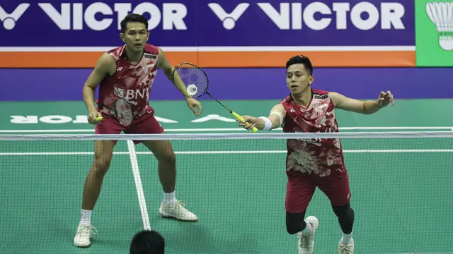 Fajar Alfian/Muhammad Rian Ardianto - Hong Kong Open 2023 - Bulu Tangkis
