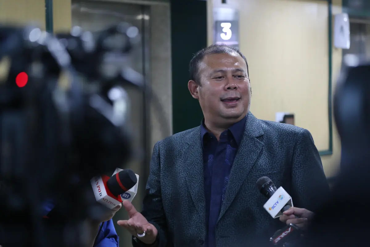 Wakil Ketua DPR RI Cucun Ahmad Syamsurijal di momen Hari Pers Nasional 2025.