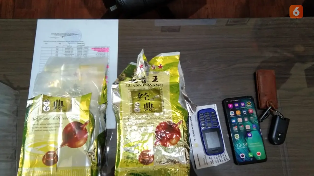 Polisi selundupkan sabu seberat 2 kilogram di Pelabuhan Nusantara Parepare (Liputan6.com/Istimewa)
