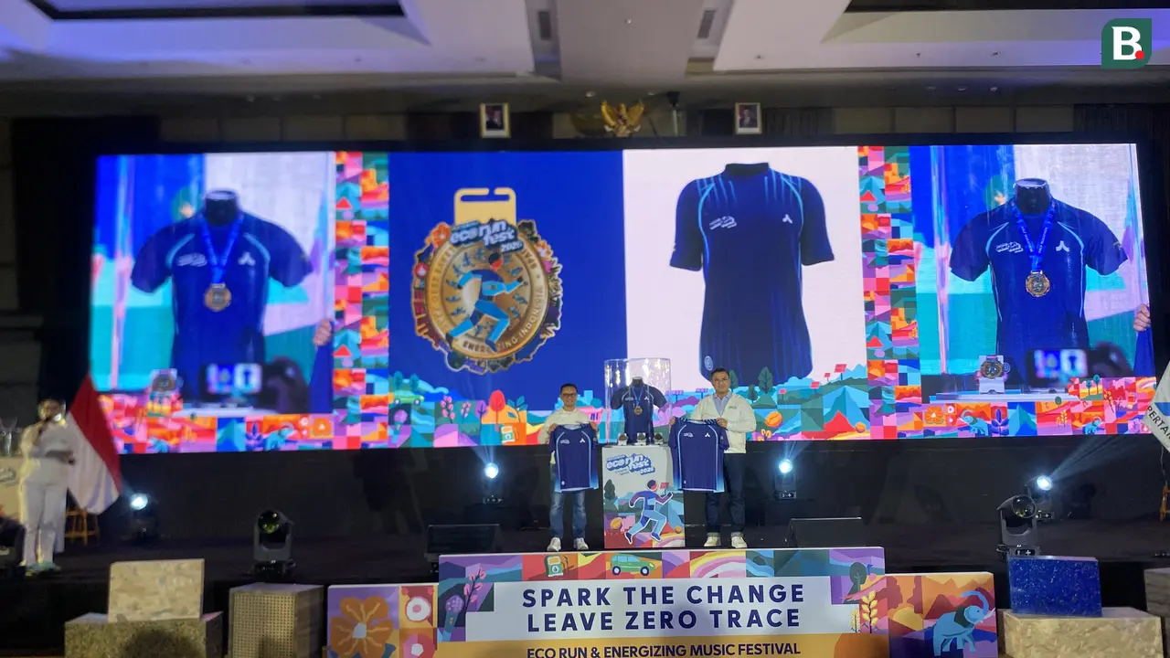 Konferensi pers PT Pertamina (Persero) yang akan kembali menggelar Pertamina Eco Run Fest 2026.