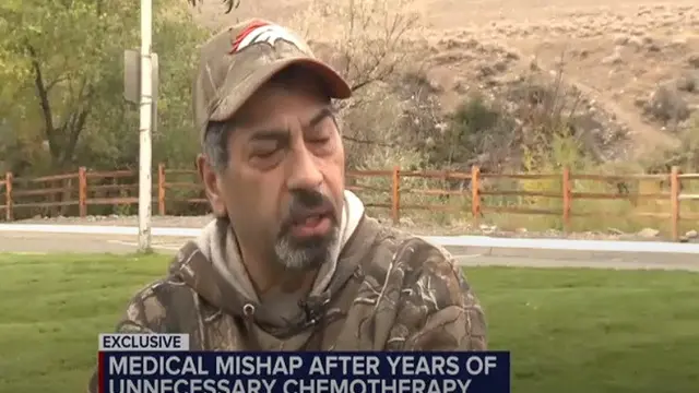 Setelah melakukan kemoterapi selama 5 tahun, James Salaz ternyata tidak mengalami kanker (video nbc11news.com)