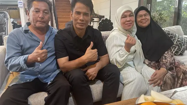 6 Potret Kondisi Ayah Rizky Billar Usai Operasi, Dijenguk Besan dan Menantu