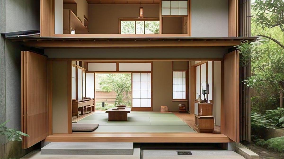 9 Desain Rumah Sederhana 2 Lantai Bahan Kayu Bernuansa Islami, Tenang dan Nyaman di Hati