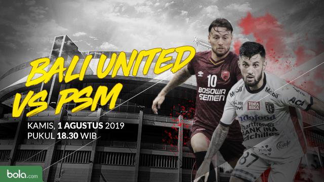 Bali United vs PSM Makassar