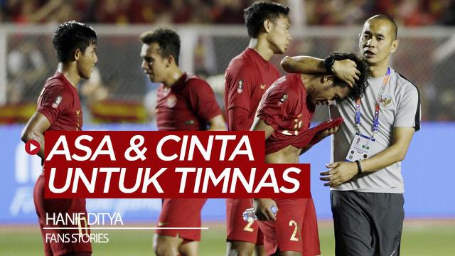 Berita video Fans Stories kali ini menampilkan Hanif Ditya, suporter setia Timnas Indonesia yang menyaksikan tim Garuda sejak SEA Games 1987 sampai dengan yang terakhir, 2019. Ada asa dan cinta dari Hanif Ditya untuk Timnas Indonesia.