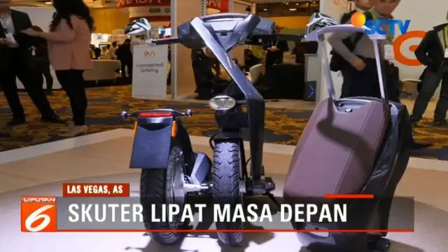 Ujet Scooter, Skuter Masa Depan yang Mirip Vacuum Cleaner