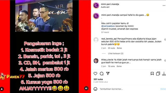 Pengacara Tegaskan Ari Wibowo Penuhi Kebutuhan Rumah Tangga, Selalu Sediakan Uang di Brankas yang Bisa Digunakan Inge Anugrah