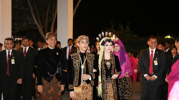 Jokowi, Gibran Rakabuming Raka, dan Selvi Ananda