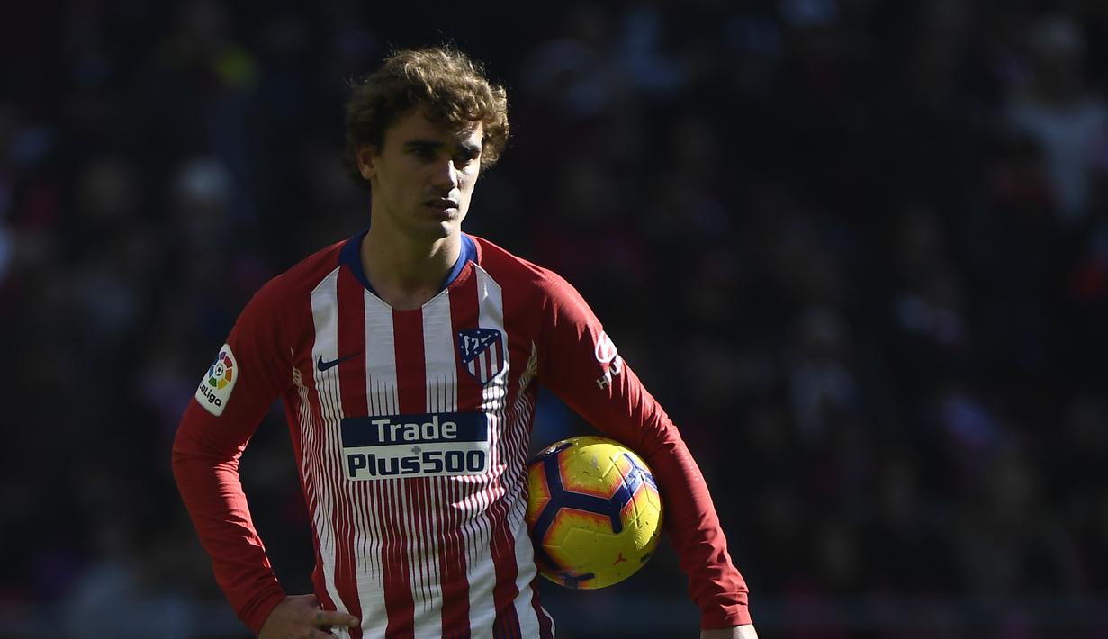 5. Antoine Griezmann (Atletico Madrid) - 9 gol dan 6 assist (AFP/Pierre Phillipe Marcou)