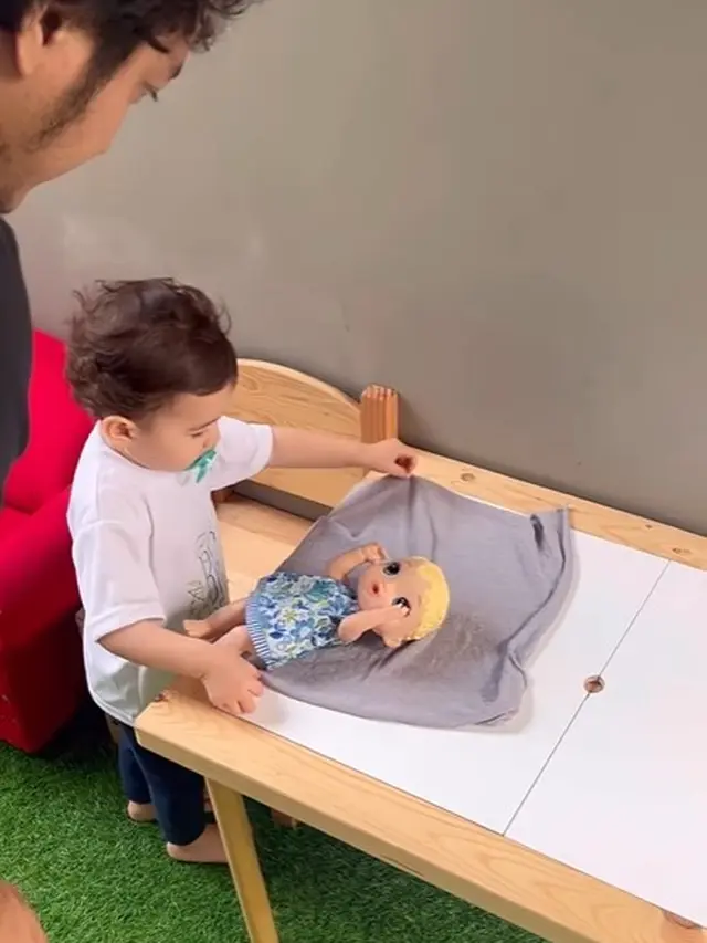 Baby Djiwa menggemaskan (Instagram/nadinelist)