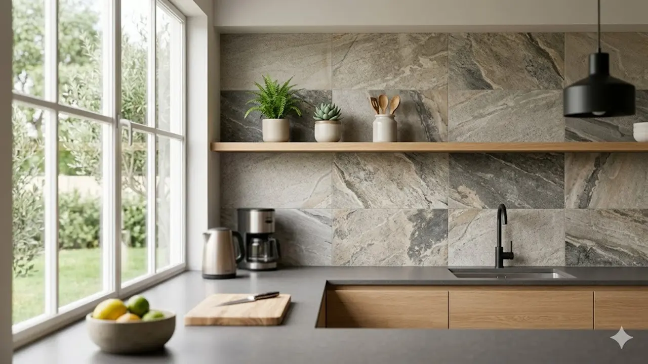 Model Keramik Dinding Dapur
