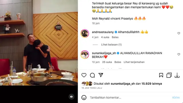 Vicky Prasetyo Bertemu Anaknya Setelah 16 Tahun Terpisah, Tangis Haru Iringi Pertemuan Mereka