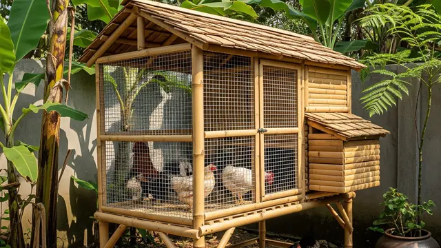 9 Ide Kandang Ayam Portable Roda Dorong Anti Becek, Solusi Peternak Modern
