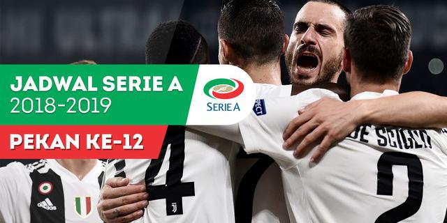 VIDEO: Jadwal Serie A Pekan ke-12, Big Match AC Milan Vs Juventus