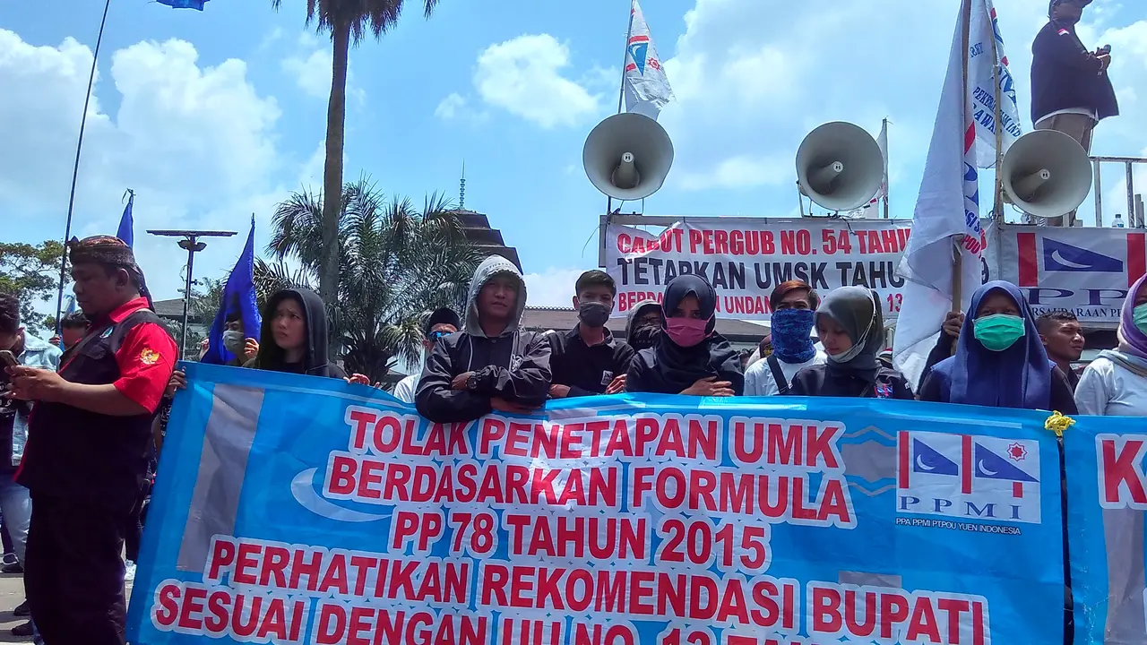 Demo Buruh Jabar