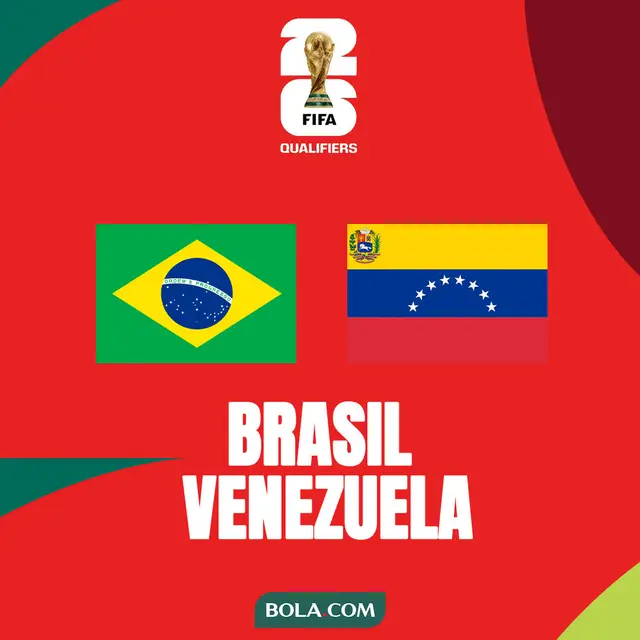 Kualifikasi Piala Dunia 2026 - Brasil Vs Venezuela