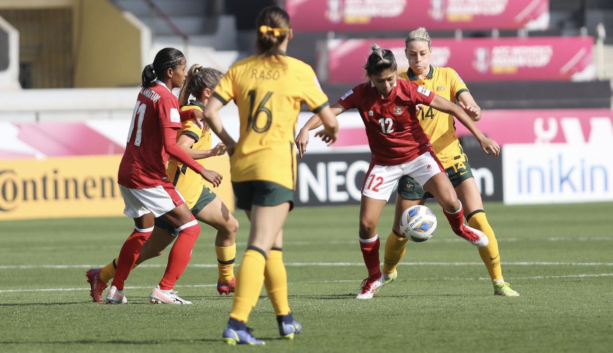 Sebelumnya, rekor kekalahan terbesar Garuda Pertiwi adalah saat takluk 0-14 dari Timnas Vietnam Putri di Piala AFF 2011. (Dok. PSSI)