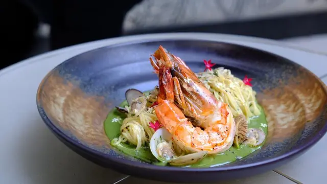 Pasta Angel Hair King Prawn