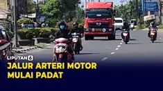 Ribuan Motor Padati Arteri dari Pantura arah Jakarta&nbsp;