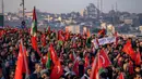 Sejak memanas pada 7 Oktober 2023 lalu, serangan Israel di Gaza telah menewaskan lebih dari 45.500 orang, yang sebagian besar perempuan dan anak-anak. (Yasin AKGUL/AFP)