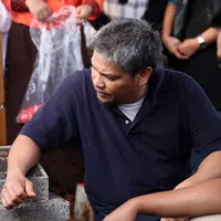 Pemakaman Renita Sukardi (Nurwahyunan/bintang.com)