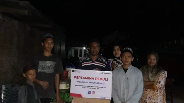Pertamina Patra Niaga segera menyalurkan bantuan kemanusiaan bagi masyarakat terdampak gempa NTT. (Foto: Pertamina Patra Niaga)