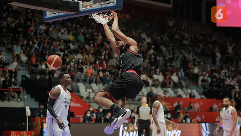 Foto: Aksi-aksi Memukau Marques Bolden Saat Bawa Timnas Basket Indonesia Tenggelamkan Arab Saudi di FIBA Asia Cup 2022