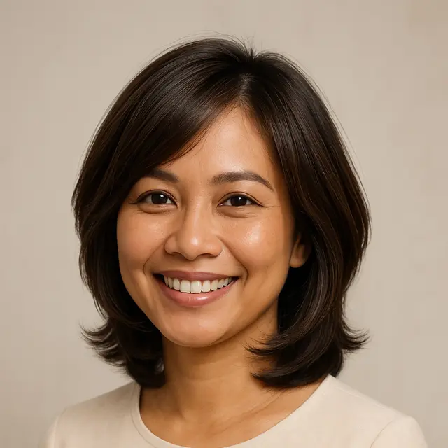 Model Potongan Rambut Layer untuk Ibu-ibu Yang Bikin Awet Muda dan Cocok di Segala Bentuk Wajah/ Ilustrasi gambar AI