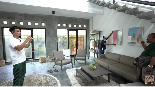 7 Potret Rumah Baru Fiki Naki Bertema Industrial, Hadiah dari Baim Wong Ini Mewah