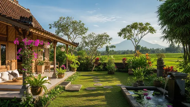 Jenis Tanaman Ini Cocok untuk Konsep Slow Living di Desa/Gemini AI