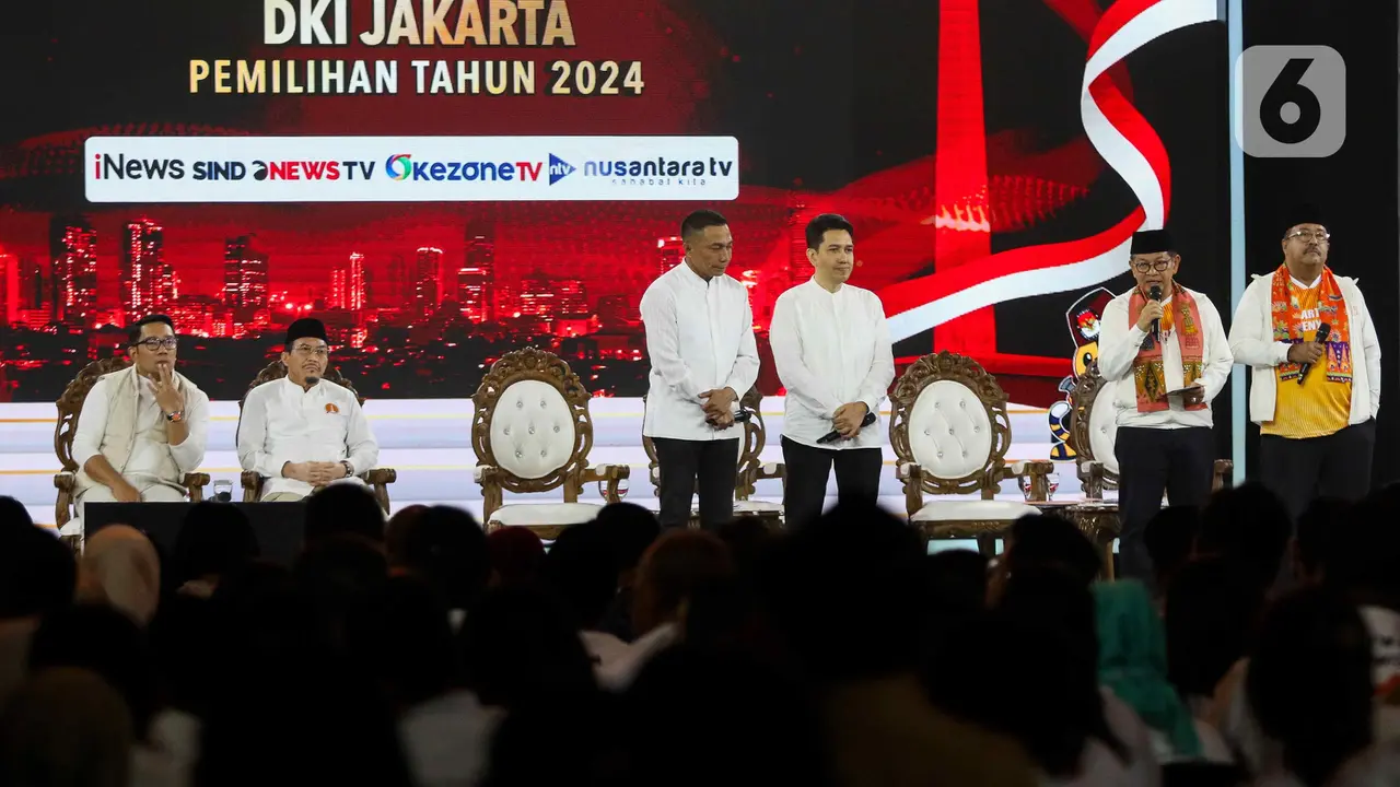 Sesi Tanya Jawab Warnai Debat Perdana Calon Gubernur dan Calon Wakil Gubernur DKI Jakarta pada Pilkada 2024