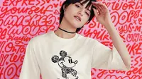 T-Shirt Gambar Mickey Mouse dari Brand Fashion Retail Asal Jepang