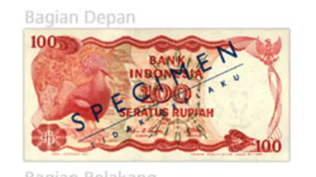 Uang Pecahan Rp100 Tahun Emisi 1984/bi.go.id