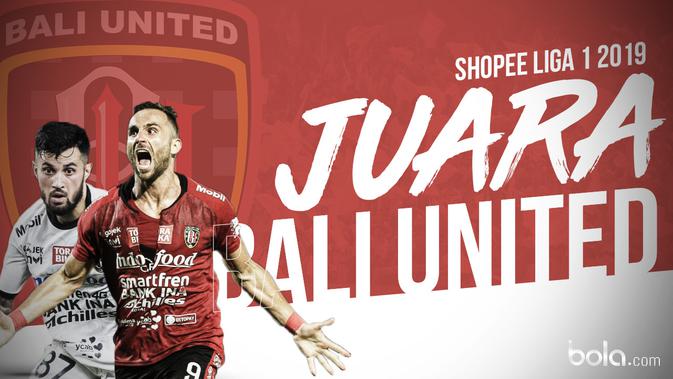 Statistik Yang Membuktikan Bali United Layak Juara Shopee Liga 1 2019 Bola Liputan6 Com