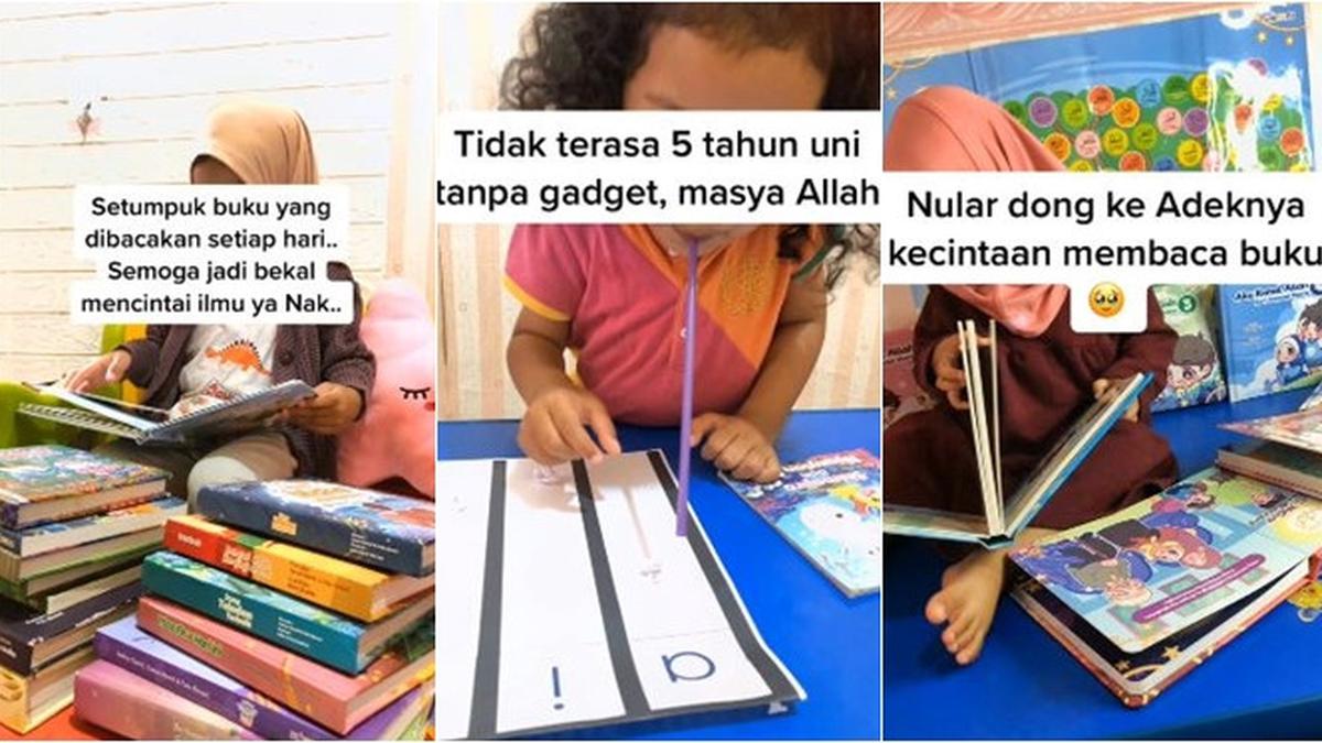 Viral Didikan Ibu pada Sang Anak Tanpa Gadget Selama 5 Tahun, Tuai Pujian