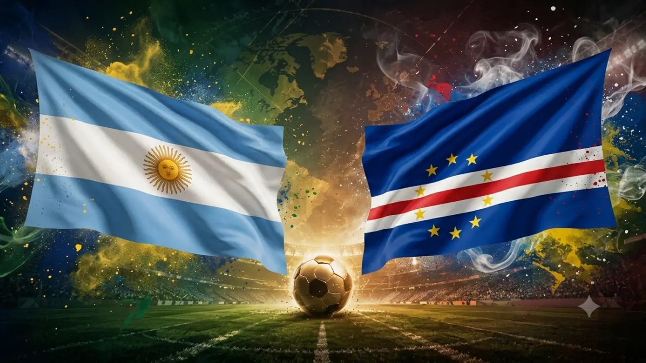 Ilustrasi Argentina Vs Tanjung Verde