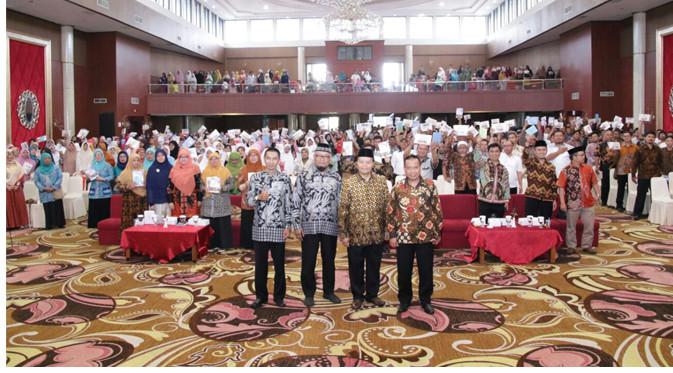 Hidayat Nur Wahid Melakukan Sosialisasi Empat Pilar MPR RI di Kabupaten Bandung, Jawa Barat, Minggu (4/12/2018)