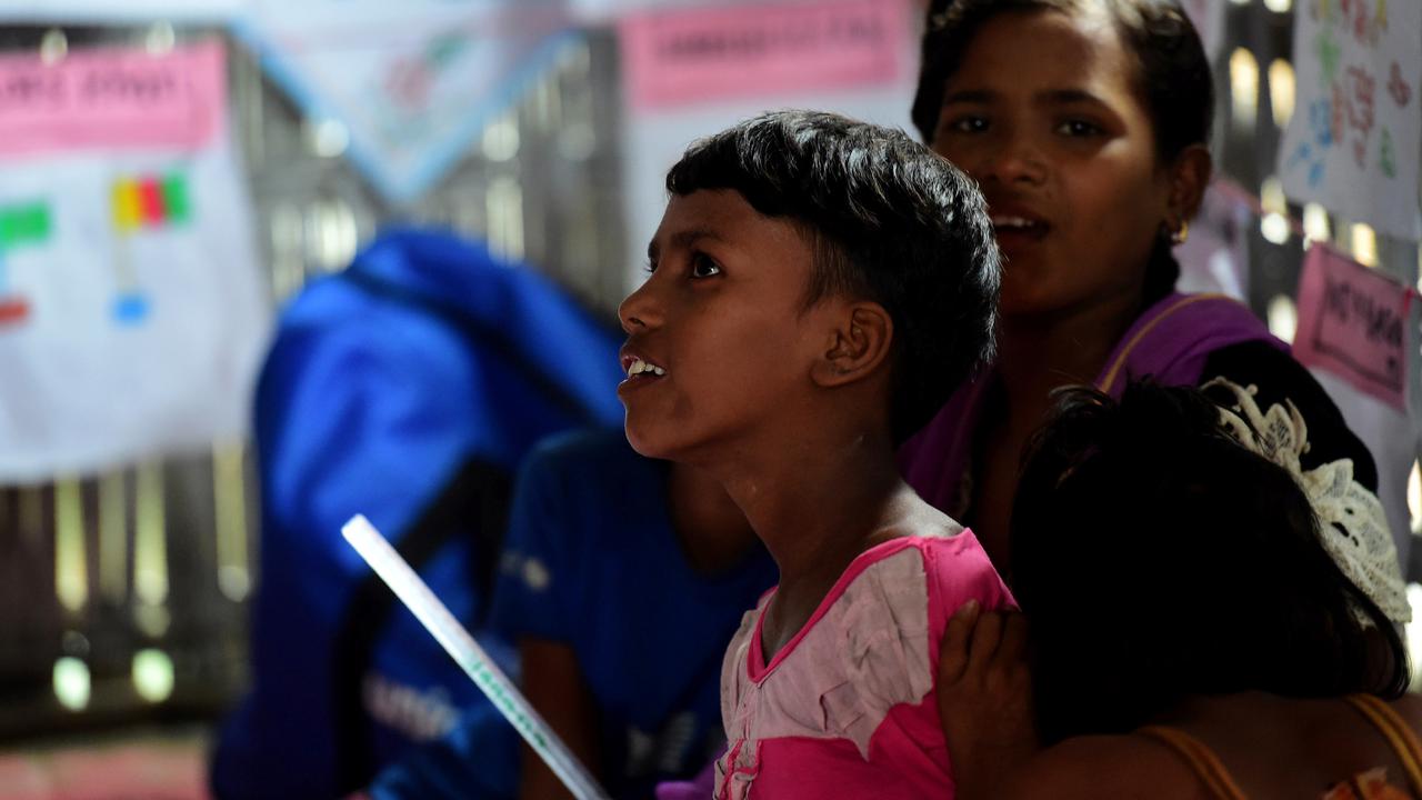 Anak-anak Rohingya di Pengungsian