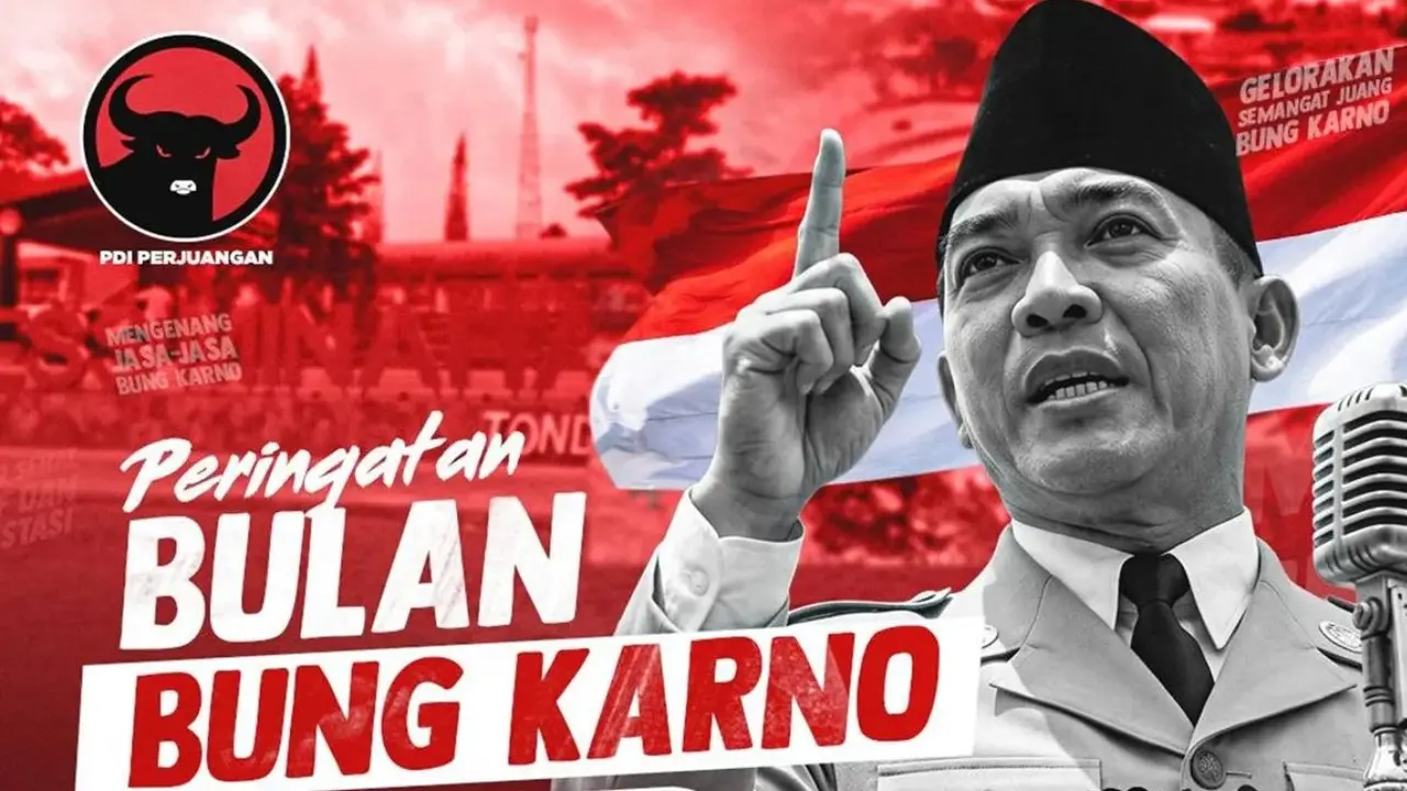 Gelaran Bulan Bung Karno 2026 dimulai Juni ini.