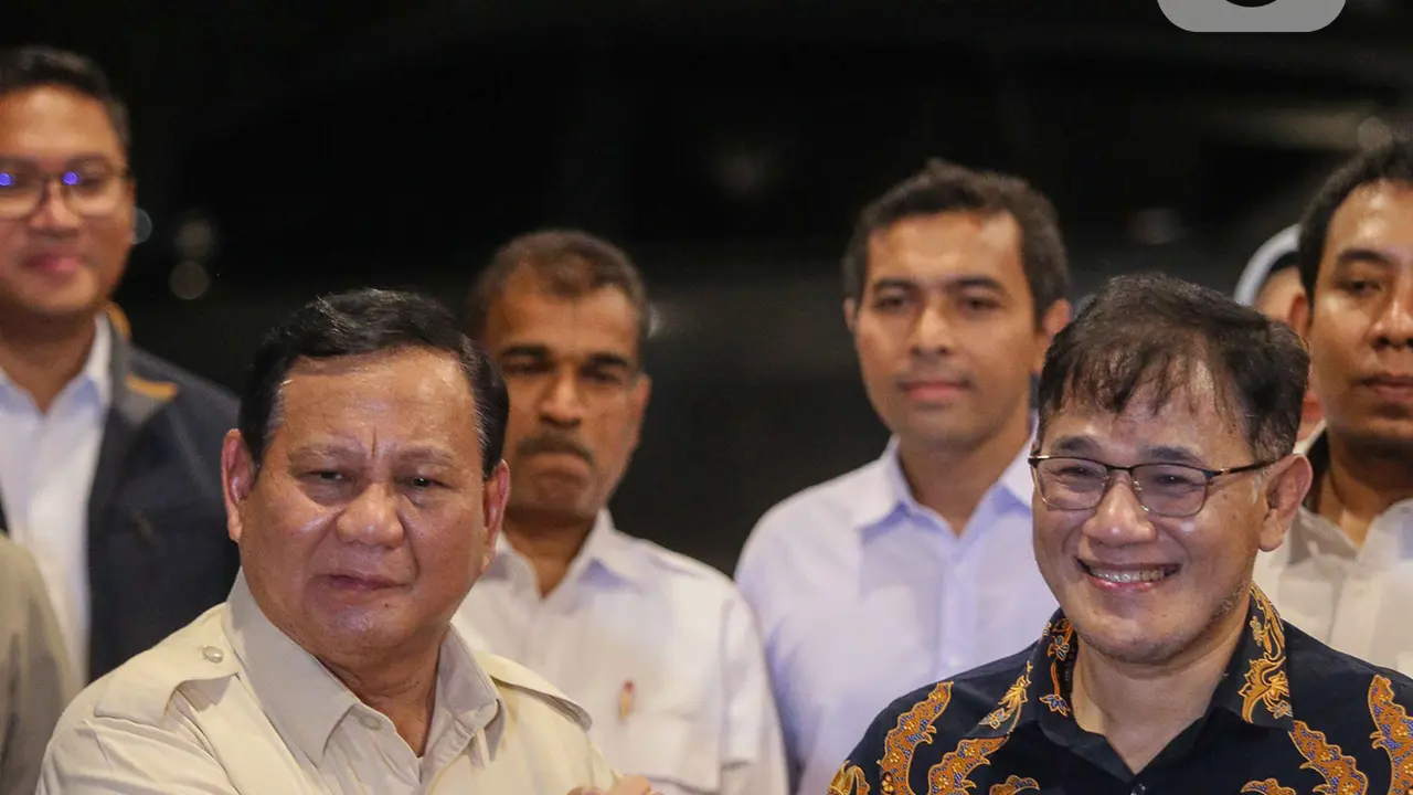 Prabowo Subianto dan Budiman Sudjatmiko