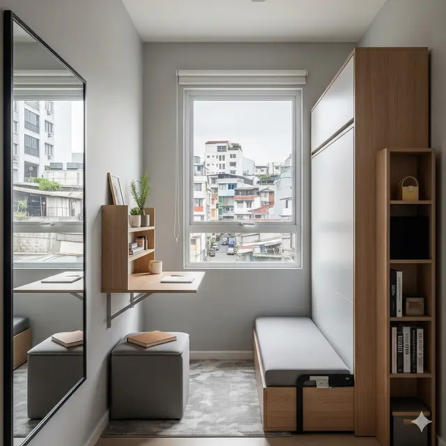 Desain Rumah Kecil di Pemukiman Padat Penduduk