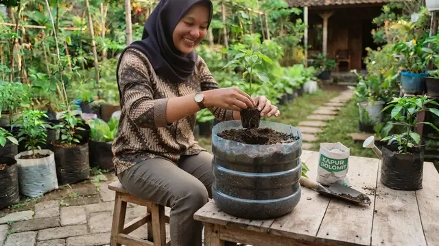 Cara Menanam Cabai di Galon Bekas agar Cepat Tumbuh